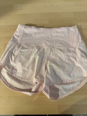 lululemon athletica Light Pink Women's Athletic Shorts